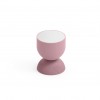 Tavolino Illo Lyxo - Colore Quarzo QRZ e piano HPL Bianco.