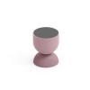 Tavolino Illo Lyxo - Colore Quarzo QRZ e piano HPL Nero.	