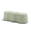 Panca Peanuts Lyxo - 3 posti, Colore Verde Giada GDA.