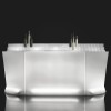 Bancone Bar Marvy Lyxo - Colore Luminoso con Luce LED con cavo oppure con batteria RGBW.