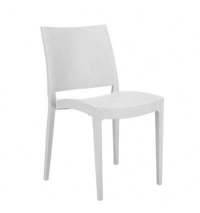 Sedia Trieste Grandsoleil - Colore Bianco.