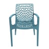 Sedia con Braccioli Gruvyer Grandsoleil - Colore Blu Tempesta.
