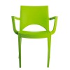 Sedia Paris con Braccioli Grandsoleil - Colore Verde Mela.