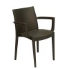 Sedia Venice con Braccioli Grandsoleil - Colore Antracite.