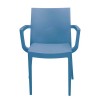 Sedia Venice con Braccioli Grandsoleil - Colore Blu Avio.