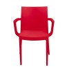 Sedia Venice con Braccioli Grandsoleil - Colore Rosso.