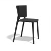Sedia Africa Vondom - Colore Antracite.