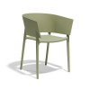 Sedia Africa con Braccioli - Colore Verde Giada.