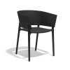 Sedia Africa con Braccioli - Colore Nero.