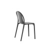 Sedia Brooklyn Vondom - Colore Antracite.