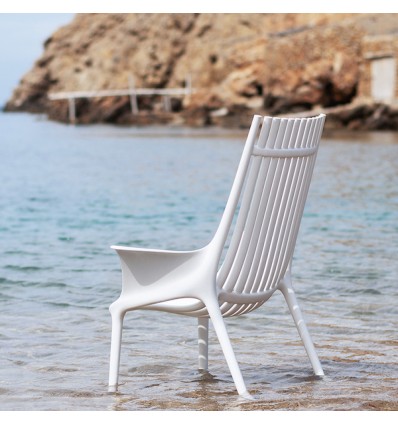 Poltrona Lounge Ibiza Vondom - Colore Bianco.