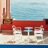 Sedia Delta con Braccioli Vondom - Colore Bianco.