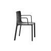 Sedia Kes con Braccioli Vondom - Colore Nero.