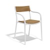 Sedia Madison Wood Vondom - Struttura in Bianco.
