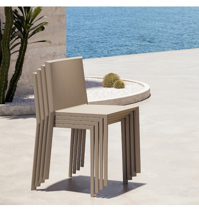 Sedia Quartz Vondom - Colore Ecrù.