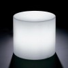 Pouf Block Cilindro Lyxo - Colore Luminoso LED OUTDOOR.
