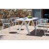 Tavolo Daisy Vermobil - Colore Bianco Goffrato BCU.