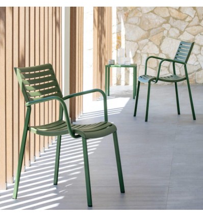 Sedia Nina Con Braccioli Vondom - Colore Verde Menta ME.