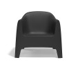 Poltrona Solid Lounge Vondom - Colore Nero.
