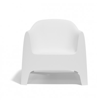 Poltrona Solid Lounge Vondom - Colore Bianco.