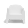 Poltrona Solid Lounge Vondom - Colore Bianco.