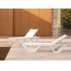 Lettino Voxel Vondom - Colore Bianco.