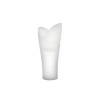 Vaso Assia Fioriera Lyxo - Colore Luminoso LED OUTDOOR con cavo o batteria RGBW.