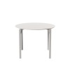 Tavolo Quartz 4 Vondom - Colore Écru, diametro 100.