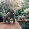 Scultura Saru Origami Vondom - Colore Luminoso LED OUTDOOR, con cavo o batteria.