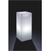Vaso Loto Quadrato Alto Lyxo - Colore Luminoso LED OUTDOOR, con cavo o batteria.