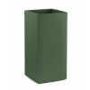 Vaso Loto Quadrato Alto Lyxo - Colore Verde Smeraldo SMD.