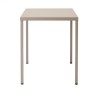 TAVOLO FISSO SUMMER 2732 - Gambe e piano in acciaio verniciato Tortora VT. Consigliato per Outdoor. 