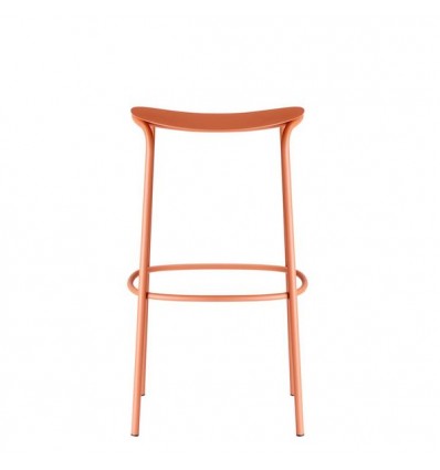 Sgabello Trick 2524 Scab Design - Colore Terracotta Opaco.