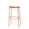 Sgabello Trick 2524 Scab Design - Colore Terracotta Opaco.