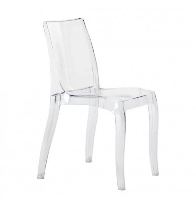 Sedia Cristal Light Grandsoleil - Colore Trasparente.