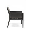 Set Panka 2 Posti Grandsoleil - Poltrona Colore Antracite.
