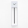 OROLOGIO DA PARETE UAIGONG 2430 - Colore Bianco con lancette e pendolo in nero