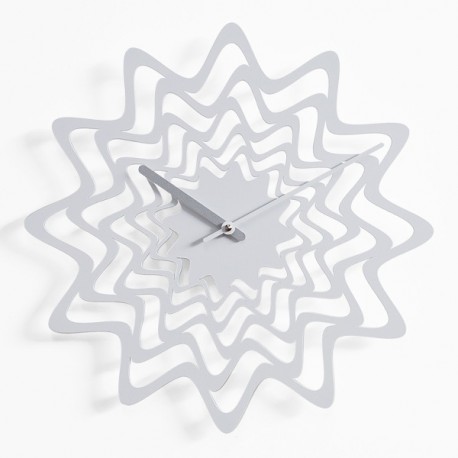 OROLOGIO A PARETE FLUX 2090 - In metallo verniciato BIANCO