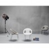 POLTRONCINA DROP 4 GAMBE - Struttura in metallo e seduta in tecnopolimero. Vari colori.