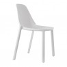 SEDIA PIU' 2336 - Struttura in polipropilene nel colore Bianco Lino 11. Anche per ambienti Outdoor.