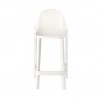 SGABELLO PIU' 2338- Struttura in polipropilene nel colore Bianco Lino 11. Altezza seduta da 65 cm. Anche per esterno.