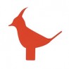 ACCESSORIO BIRD PER APPENDIABITI BAMBOO - Realizzato in acciaio verniciato nel colore Rosso.