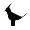 ACCESSORIO BIRD PER APPENDIABITI BAMBOO - Realizzato in acciaio verniciato nel colore Nero.