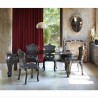 SEDIA PRINCESS OF LOVE PRS055 - Realizzata in polietilene nel colore Nero FH. Tavolo Sir if Love.