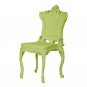 SEDIA PRINCESS OF LOVE PRS055 - Realizzata in polietilene nel colore Verde Lime FR. Anche per esterno.