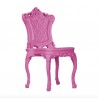 SEDIA PRINCESS OF LOVE PRS055 - Realizzata in polietilene nel colore Fucsia FU. Anche per esterno.