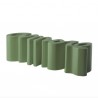 PANCA AMORE AMO040 - In polietilene da 145 cm nel colore Verde Malva FV, anche per spazi all'aperto.