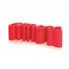 PANCA AMORE AMO040 - In polietilene da 145 cm nel colore Rosso Fiamma FD, anche per spazi all'aperto.