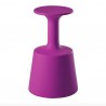 SGABELLO DRINK DRI075 - Alto 75 cm, realizzato in polietilene Fucsia FU anche per esterno.