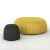 POUF GELEE GRAND SD/GEL120 - Realizzato in poliuretano morbido nel colore Giallo PB. Pouf Gelee in Nero